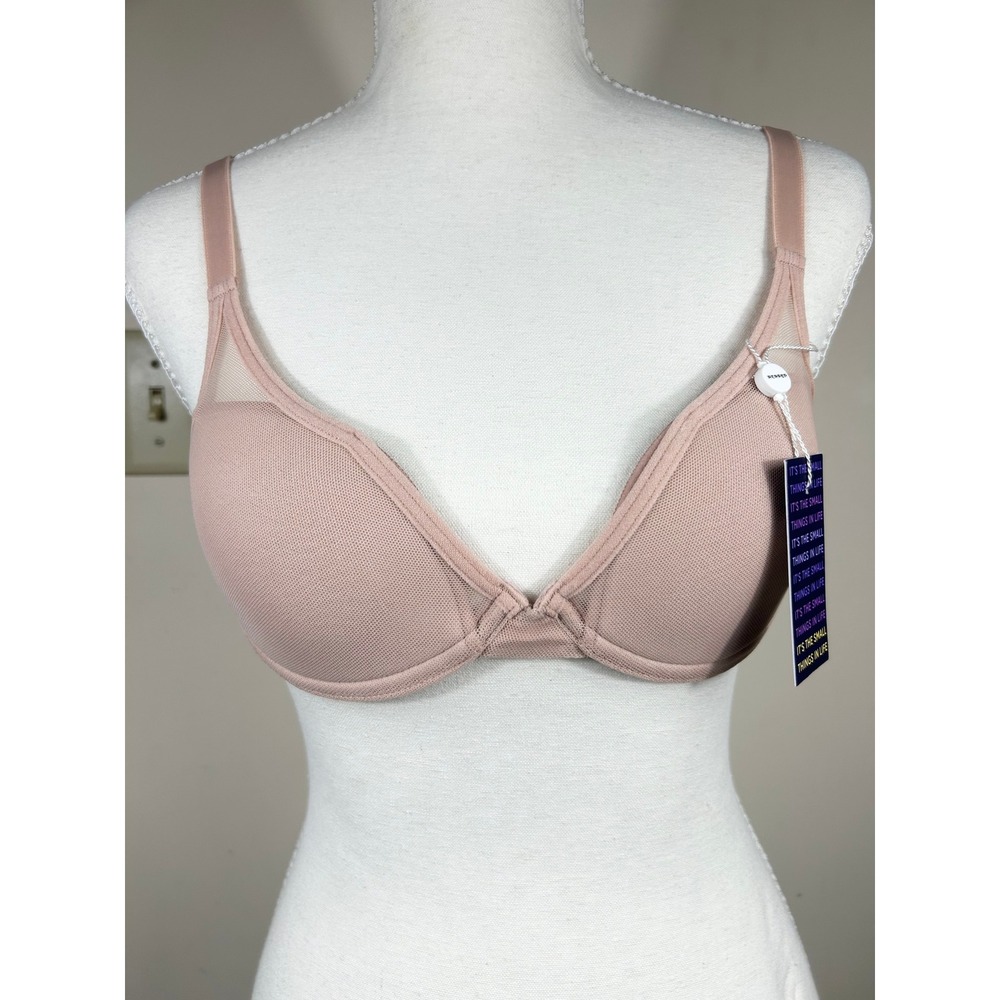 Pepper Signature All You Bra Mesh Women 36AA‎ Sienna NWT Underwire Adjustable